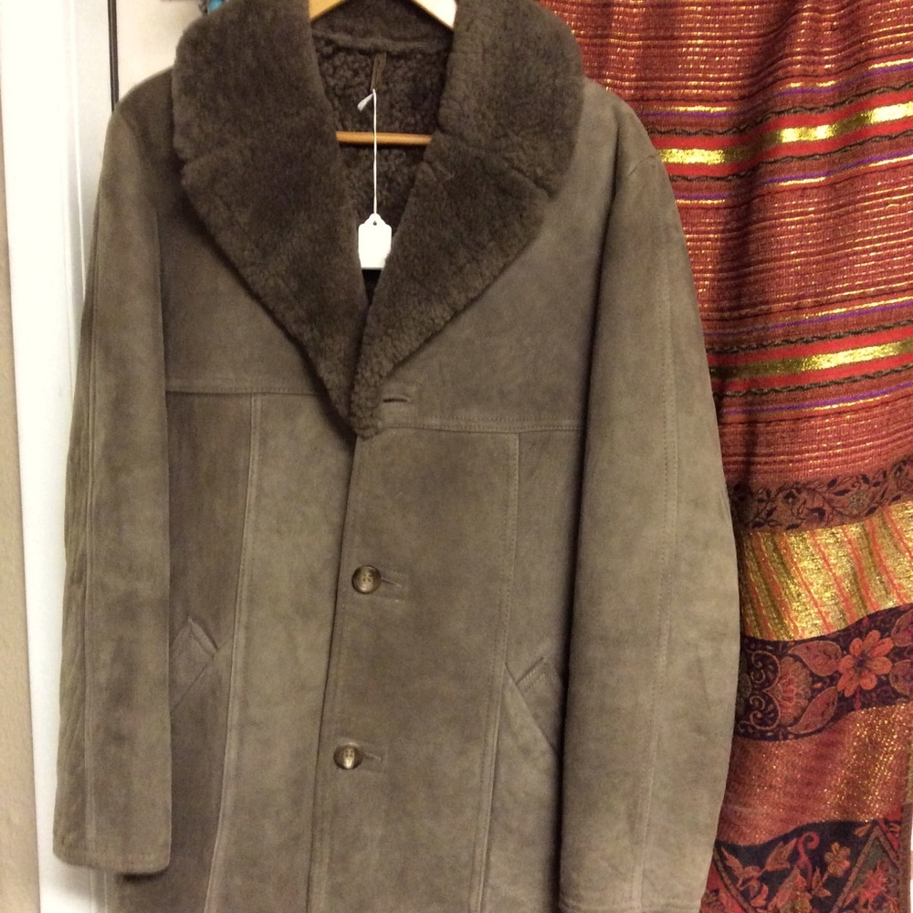 Sheepskin coat